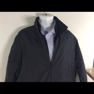 Barney’s NY Lined Winter Jacket Full Zip Black XL